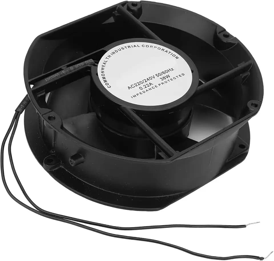 AC-Axiallüfter AC220V 38W Ovalkugellager-Lüftungslüfter für DIY-Kühlungs-Lüftungs-Auspuff-Projekte