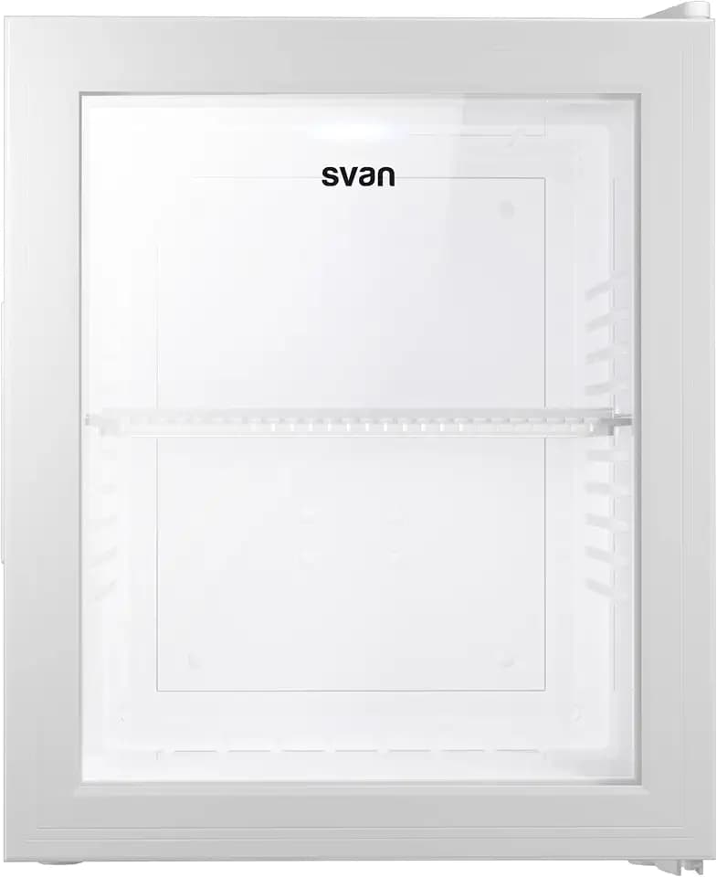 SVAN Frigorífico Mini Refrigerador Horeca Blanco SRH5400PB. Capacidad 23 Litros, Puerta Reversible, Bajo Nivel Sonoro, Eficiencia Energética Clase E