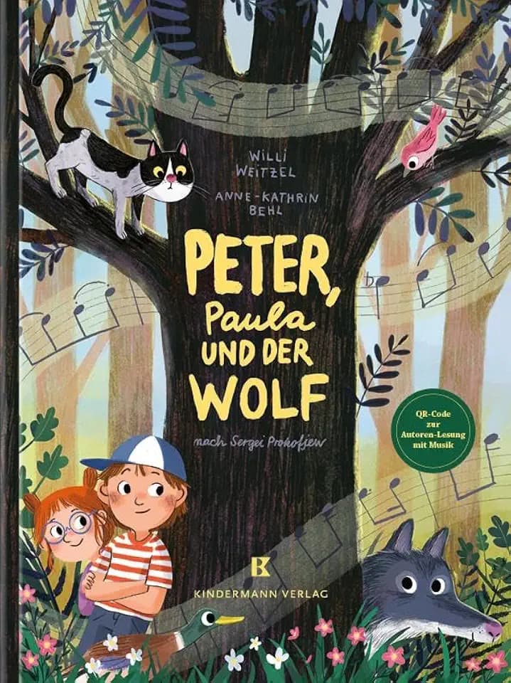 Peter, Paula und der Wolf: nach Sergei Prokofjew. Mit QR-Code zur Autoren-Lesung mit Musik.
