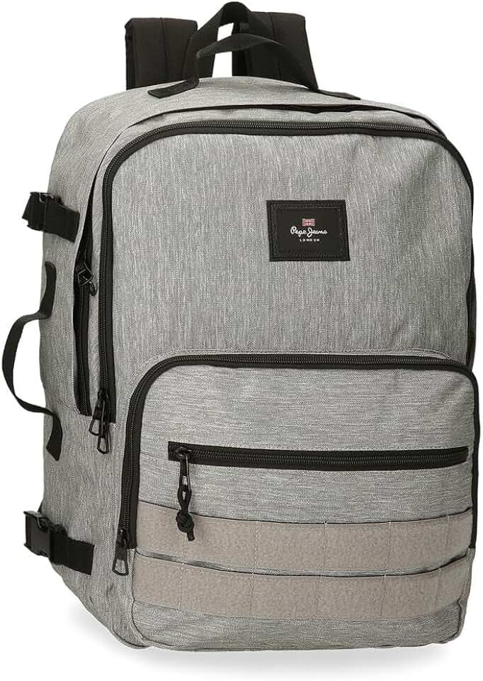 Pepe Jeans Unisex, Kinder Aris Rucksack und Federmäppchen (1er Pack)