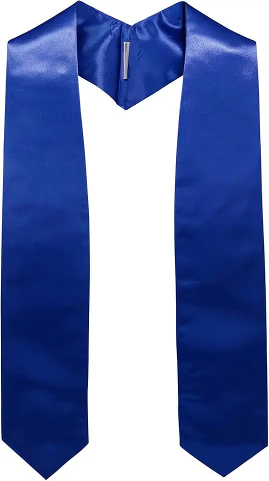 GraduationMall Abschluss Stola für akademische Kirche Priester Chor Stola Stahl 60"/72" Unisex Erwachsene 16 farben