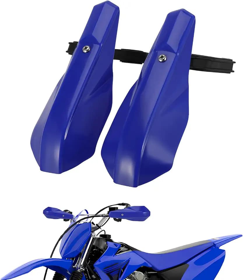 AnXin Motorcycle Handguards 7/8" and 1 1/8" Hand Guard Handlebar Protection Universal for TTR125 TTR50 TTR 110 YZ 125 YZ 85 YZ 65 PW 50 PW80 Dirt Pit Bike ATV Blue
