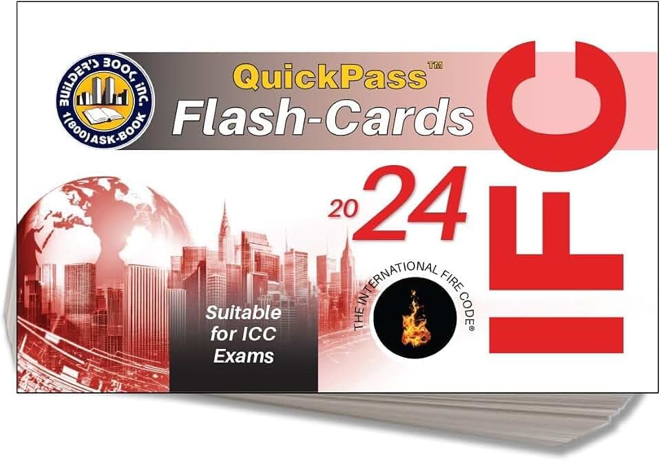 2024 International Fire Code IFC QuickPass Flash-Cards