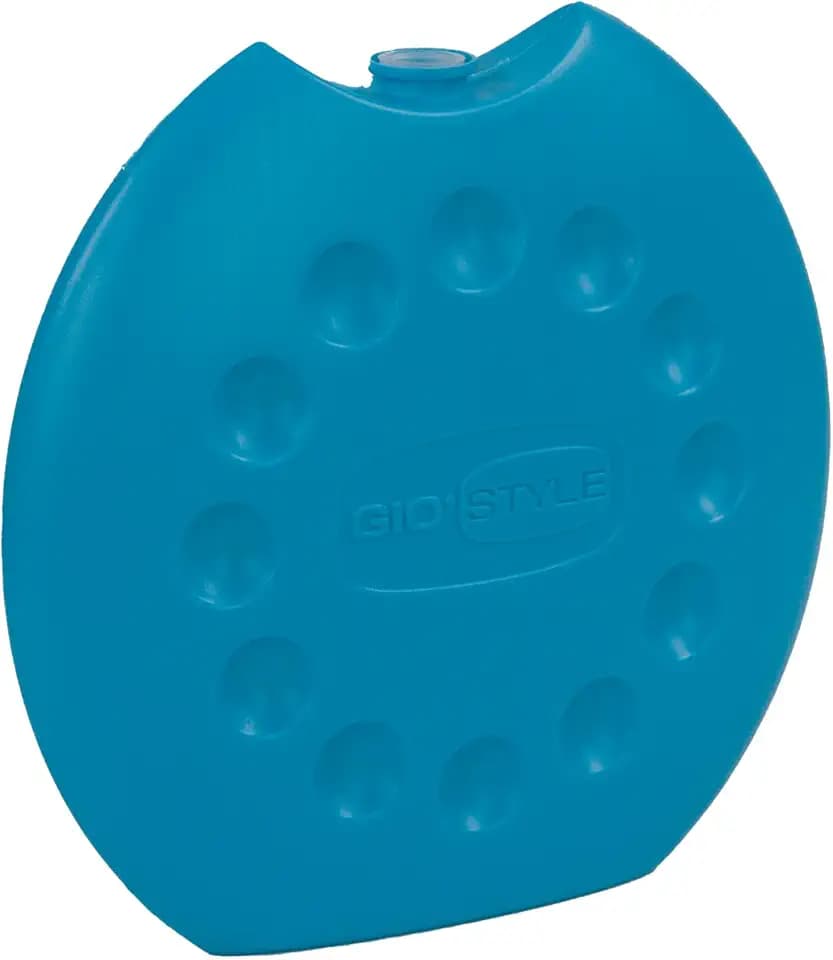 GIO'STYLE GioStyle Space Ice Kühlakku, ideal für Kühlschrank und Behälter, hergestellt in Italien, Hellblau, 400 ml