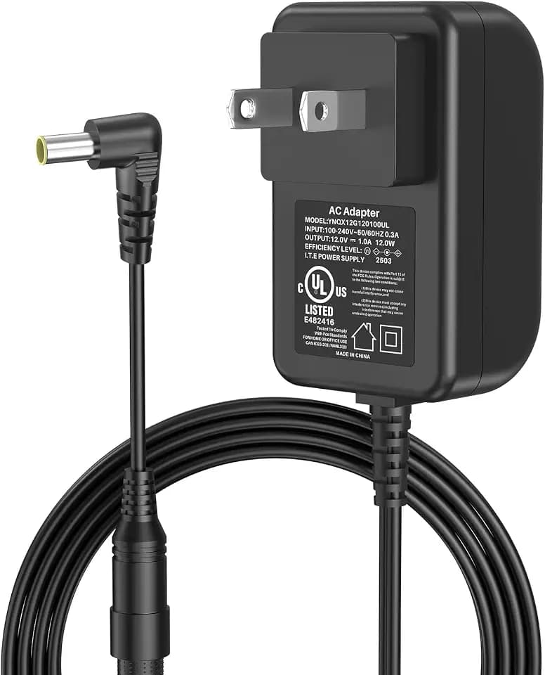 Power Cord Charger for Omron CompAir Compressor Comp A-I-R Kids NEC801 UL