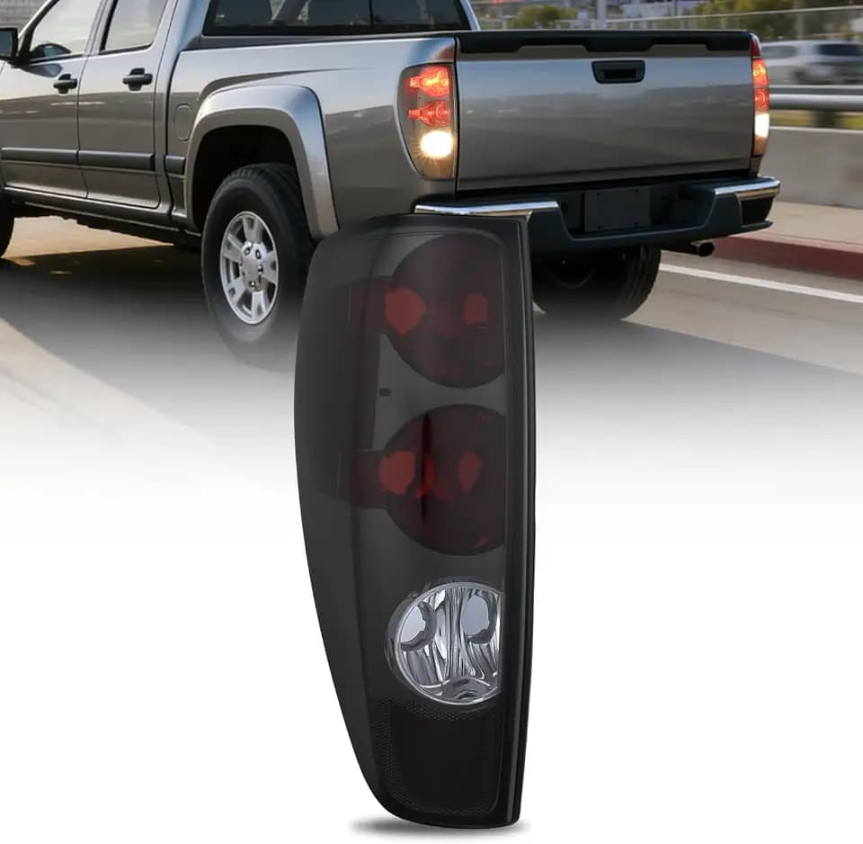 Nilight Taillight Assembly Compatible with 2004-2012 Chevy Colorado