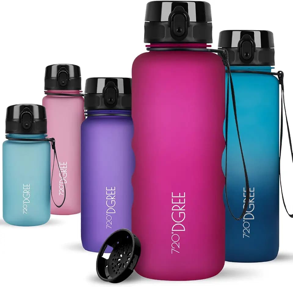 720°DGREE Trinkflasche ”uberBottle” – BPA-Frei, 6 Größen, über 40 Farben