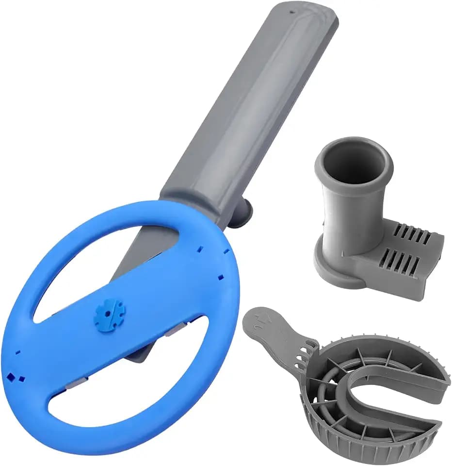 Showingo 5304507158 Dishwasher Lower Spray Arm Assembly Replacement for Frigidaire with 5304518968 Spray Arm Support & 5304506518 Drain Trap Filter, Replaces AP6036393 154821902 154821903 5304498139