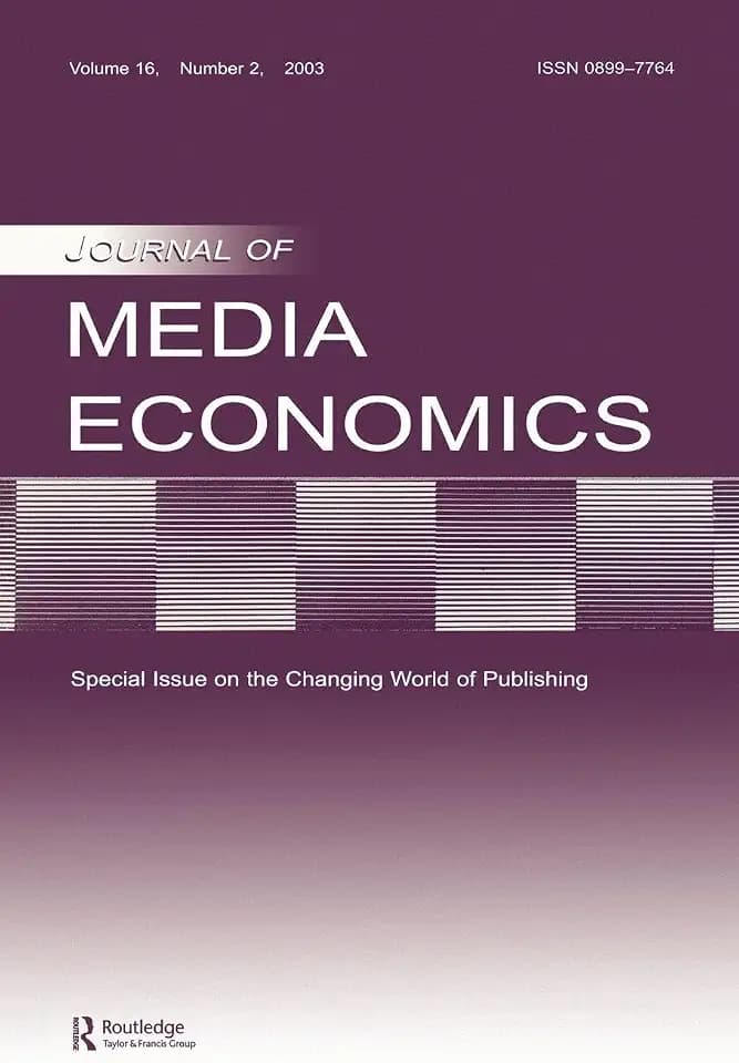 The Changing World of Publishing: A Special Issue of the Journal of Media Economics