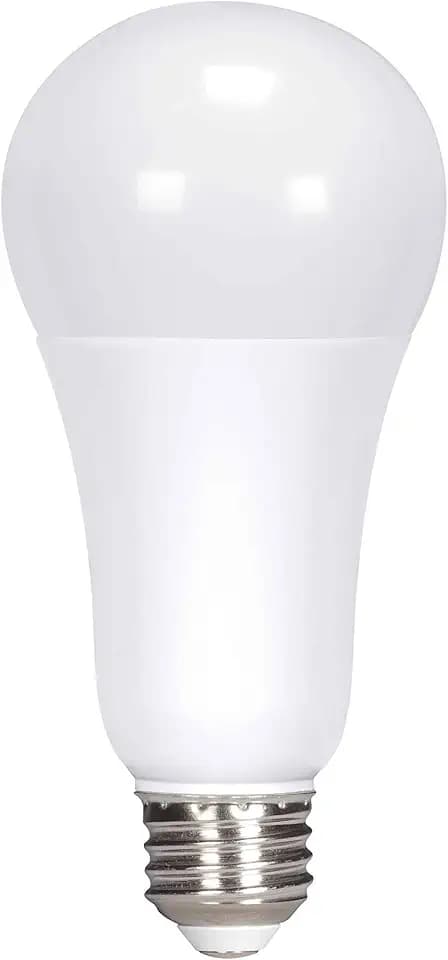 Satco S11330 LED A21 Lamp, 3000K, 220 deg. Beam Angle, white