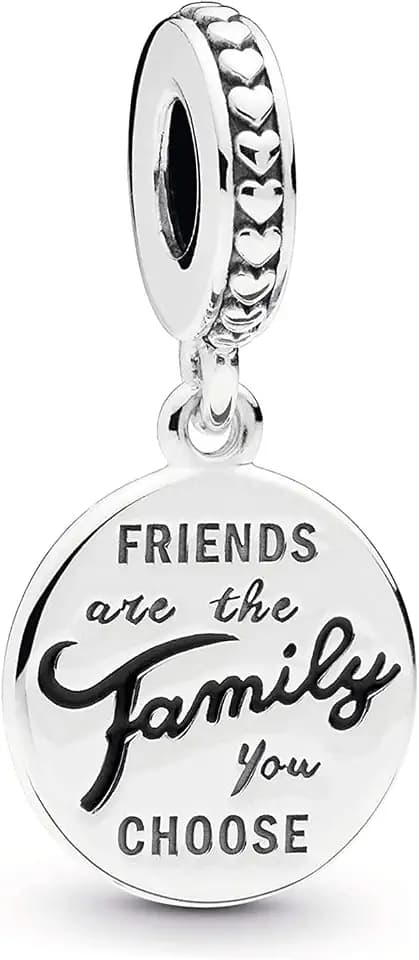 LaMenars Damen Enkelin Schwester Tochter Mama Tochter und Mutter Familienmitglieder Charm für Armbänder Anhänger aus 925 Silber Perlen für Halsketten Dangle Muttertag Geburtstag Geschenk Sterling