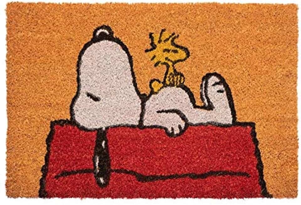 Grupo Erik Peanuts Snoopy Fußmatte Schmutzfangmatte 40x60 Geschenke Merch
