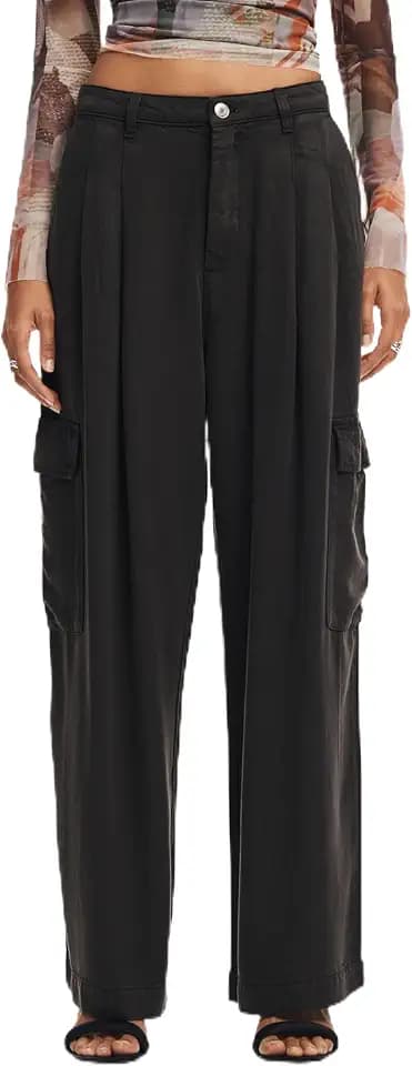 Desigual Women's Woman Woven Long Trousers