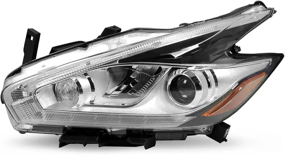 Left Headlight Assembly Compatible with Murano S/SL/SV/Platinum 2015-2018 Not Halogen Driver Side NI2502233 260609UE5C