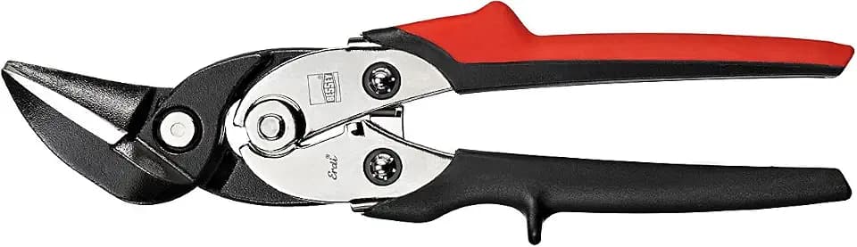 Bessey D29ASSL-2-SB cutting snips right cutting, Black/Red/Silver
