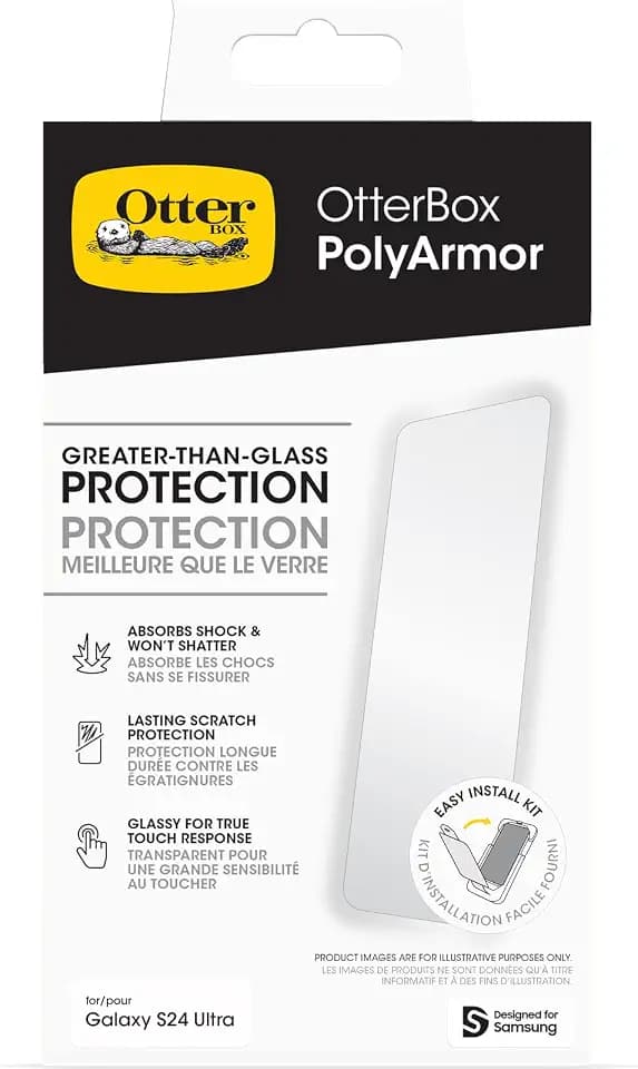 OtterBox Samsung Galaxy S24 Ultra Polyarmor Screen Protector