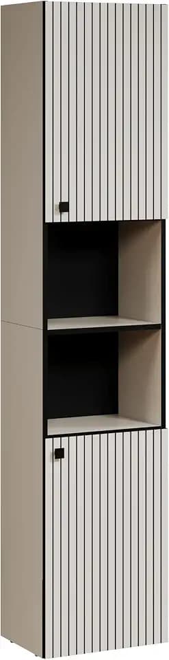 Hochschrank PureBliss Kashmir Hellgrau · B 40 x H 186 cm