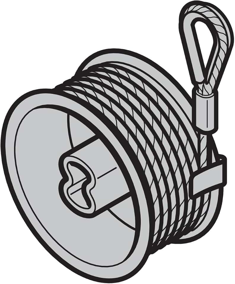 Hörmann Seiltrommel (Beschlag N/L, für Torhöhe bis 2250 mm, links, robuste Konstruktion und hohe Tragfähigkeit) 3080091