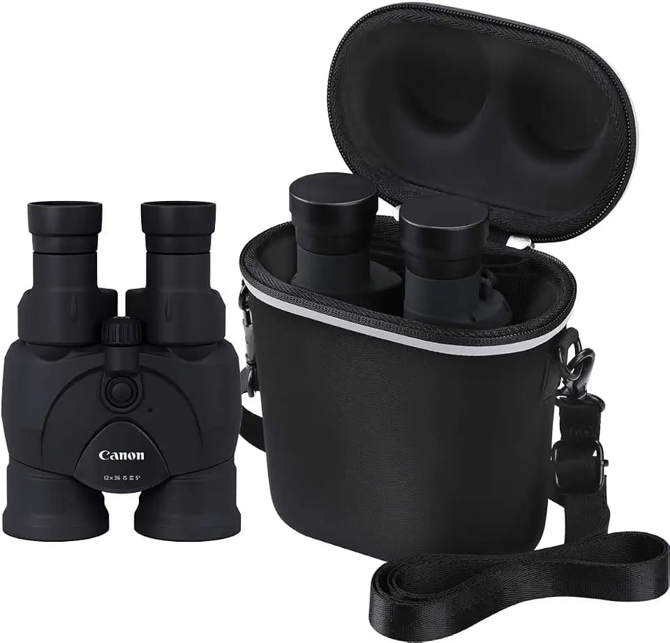 Aproca Hard Protective Travel Case for Canon 12x36 Image Stabilization III Binoculars