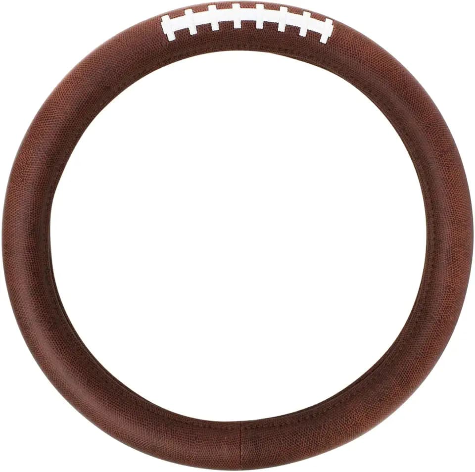 GG Grand General 54010 18 inches Deluxe Steering Wheel Cover American Football