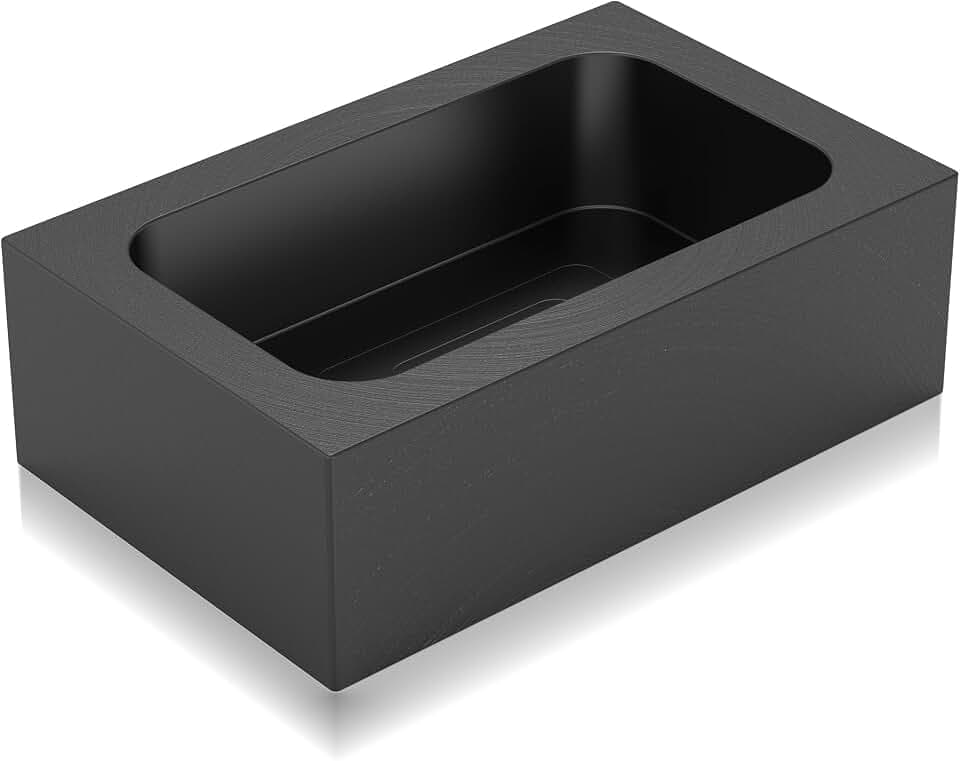MMasters 0.5kg Premium Graphite Ingot Mold for Metal Casting & Melting