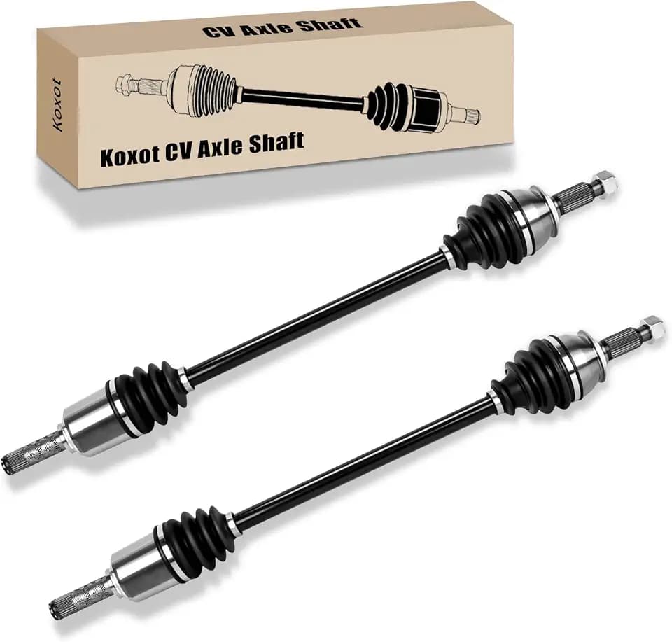 2PCS Front CV Axle Shaft Assembly Compatible with Subaru Crosstrek GAS 2.0L H4 2018 2019 2020 2021 2022 2023, Crosstrek GAS 2.5L H4 2021 2022 2023, Driver and Passenger Side, OE# NCV66080