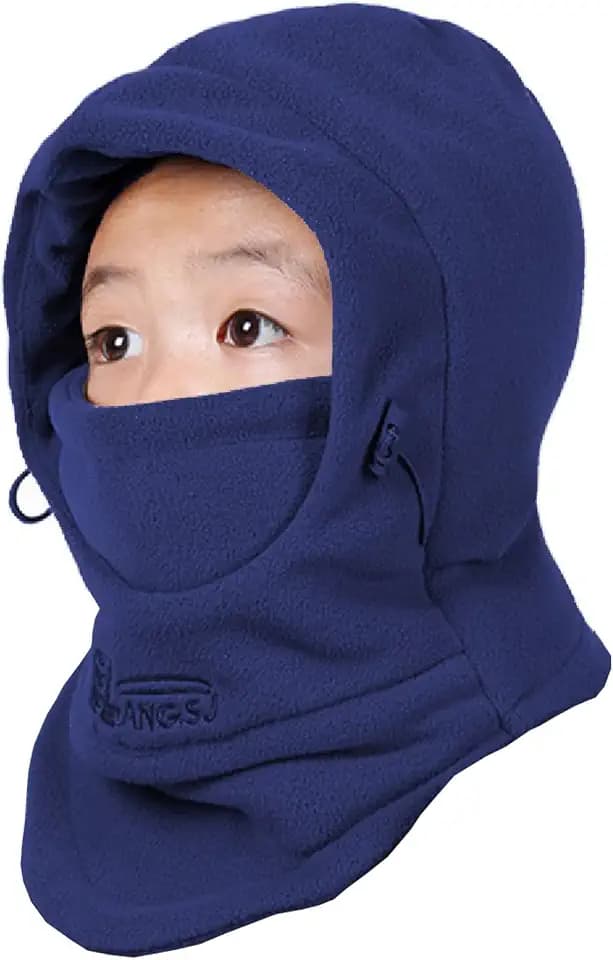 TRIWONDER Kinder Balaclava Winter Sturmhaube - Winddichte Skimaske mit Halswärmer für Jungen & Mädchen, Atmungsaktive Gesichtsmaske für Ski, Fahrrad, Outdoor Sport