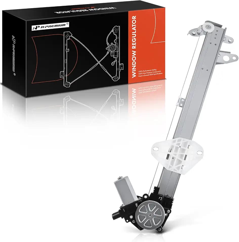 A-Premium Front Driver Side Power Window Regulator with Motor (6-Pin)