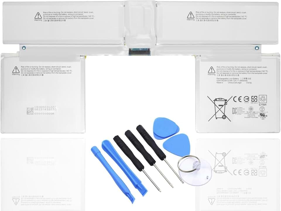 G3HTA024H G3HTA021H G3HTA023H G3HTA048H Tablet Keyboard Base Battery for Microsoft Surface Book 1 1703 1704 1705 13.5 inch 7.5V 51WH/6800mAh