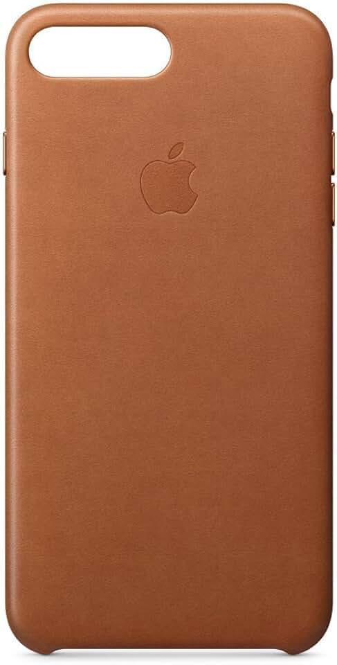 Apple Leder Case (iPhone 8 Plus/iPhone 7 Plus) - Sattelbraun