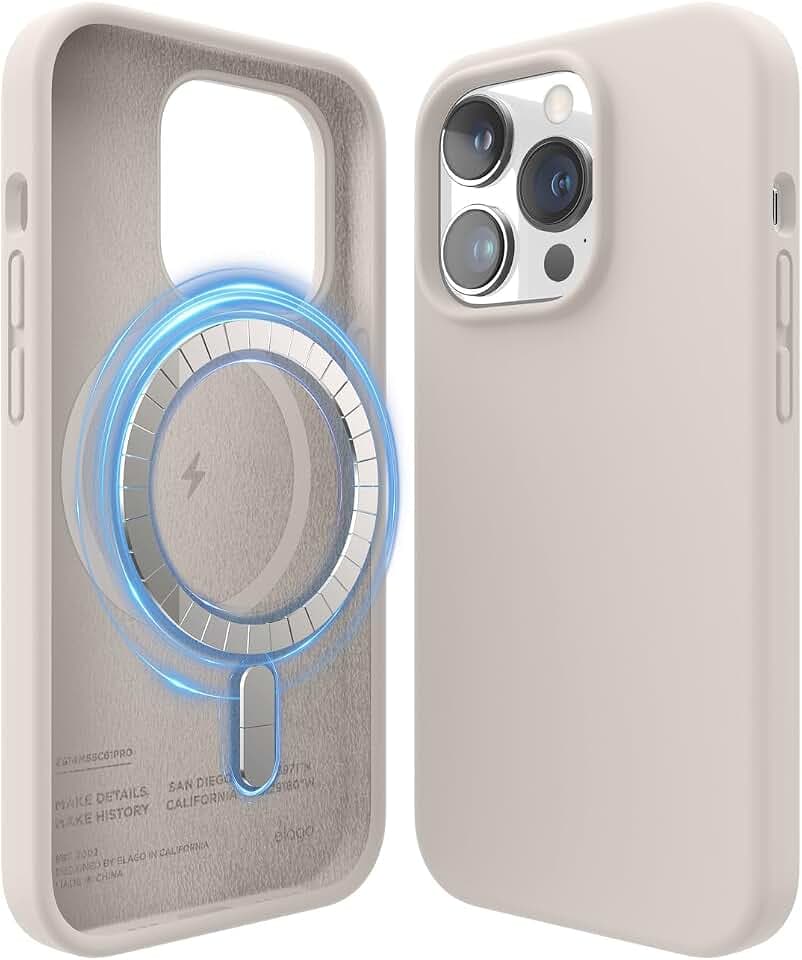 elago Magnetische Silikon Hülle für iPhone 14 Pro