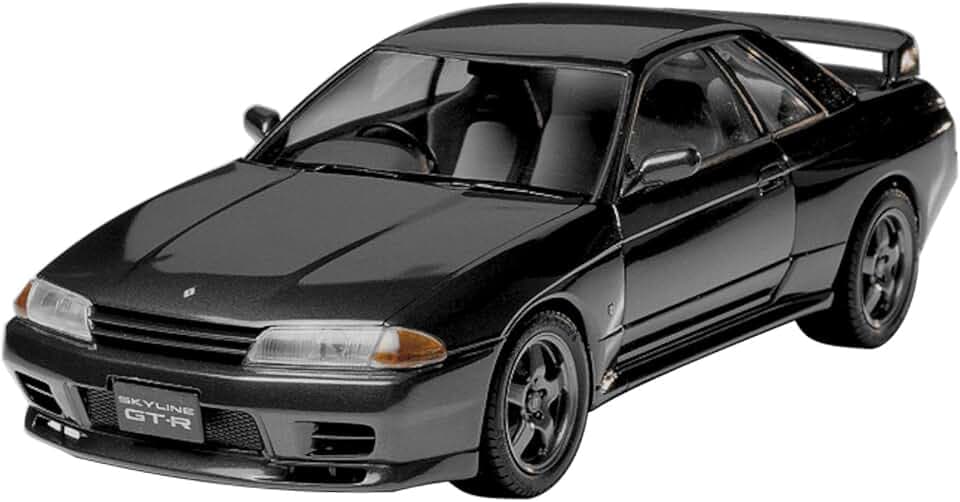 Tamiya 24090 1:24 Nissan Skyline GT-R - Modellbau, Plastik Bausatz, Hobby, Basteln, Kleben, Modellbausatz, Modell, Plastikmodellbau, Schwarz