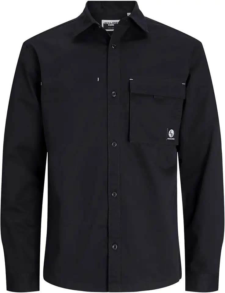 Jack & Jones Herren Jcodust Shirt Ls Sn Poloshirt (1er Pack)