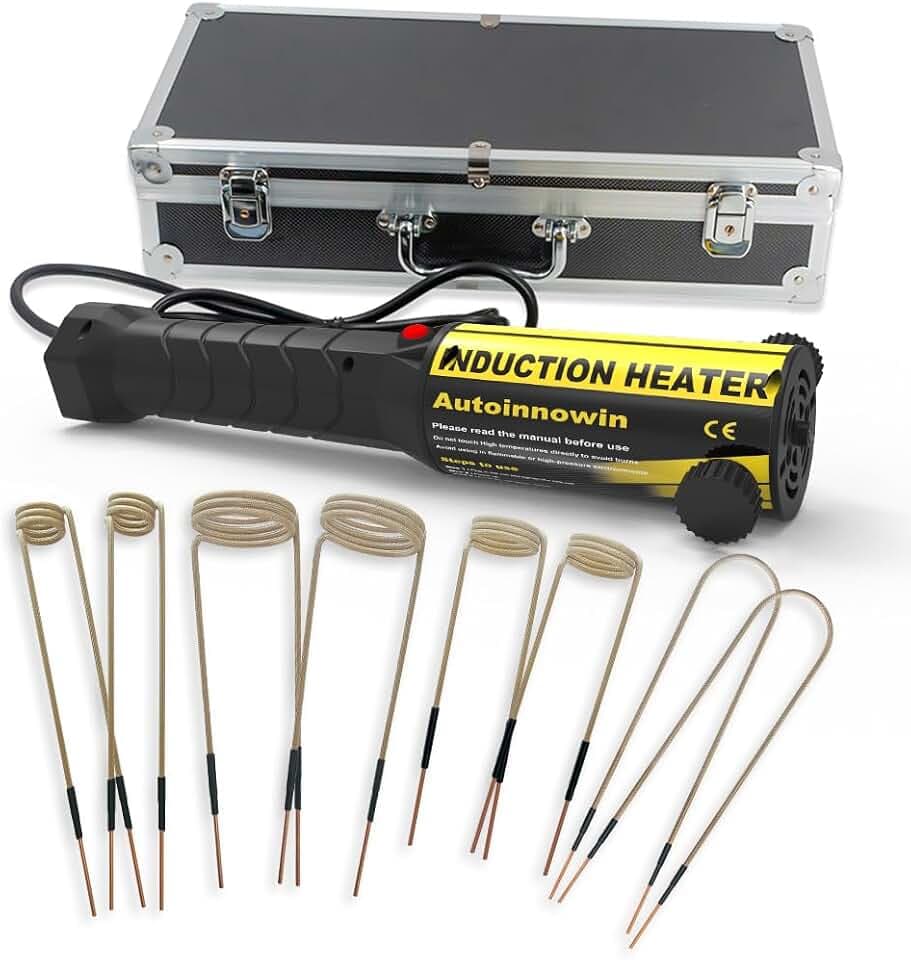 Mini Induction Heater Kit - Handheld for Removing Rusted Bolts