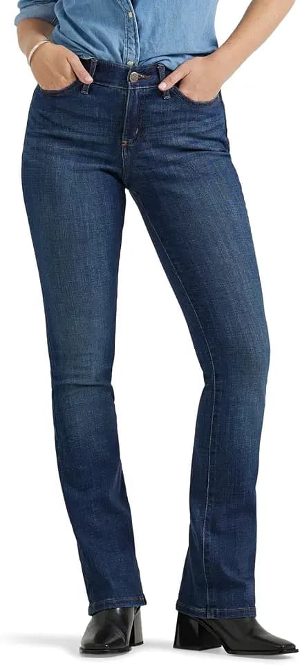 Lee Damen Flex Motion Regular Fit Bootcut Jeans