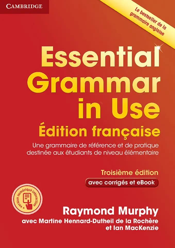 Essential Grammar in Use Book: Book with Answers and Interactive ebook French Edition