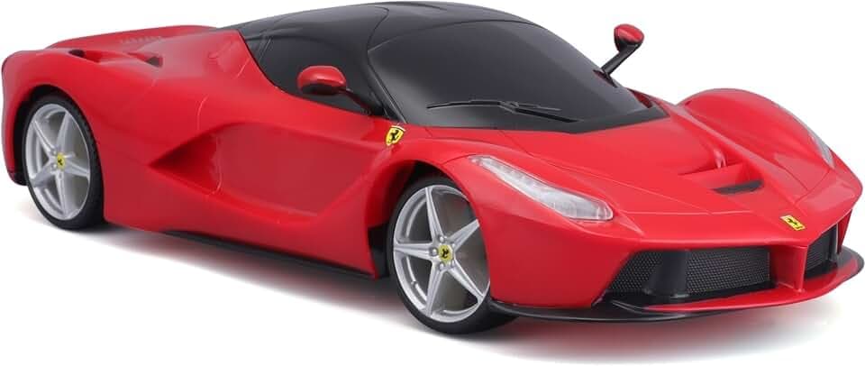 Maisto Tech, Bburago - Co-Pack RC LaFerrari 1:24 und Diecast 1:43, Ferngesteuertes Auto und Sammlerstück, Offizielle Ferrari-Lizenz, Sonderverpackung, Alter 5+