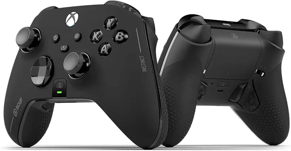 Scuf Instinct Pro Performance Series Kabelloser Xbox–Controller – Wiederverwendbare Rückenpaddles – Sofortige Auslöser – Xbox Series X/S, Xbox One, PC und Handy – Schwarz