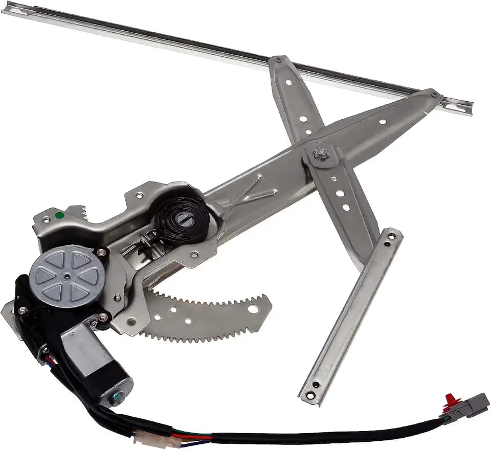 TUCAREST 741-490 (for 2-Door Coupe) Front Left Power Window Lift Regulator with Motor Assembly (Driver Side) Fit for 1998-2002 Ho-nda Accord [# 72251S82A01 72255S82A01]