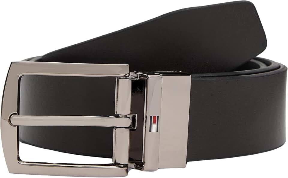 Tommy Hilfiger Herren Gürtel Denton 3,5 cm Wendbar