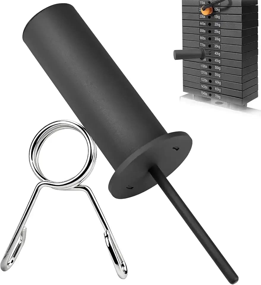 Gym Pin, Weight Stack Pin Ersatz Gewicht Pin Gym Pin für Zusatzgewicht, Kraftstation, Tragbarer Sport Gewichtsstapelstift für Das Fitnessstudio Zuhause (Länge 110mm, Durchmesser 8 mm)