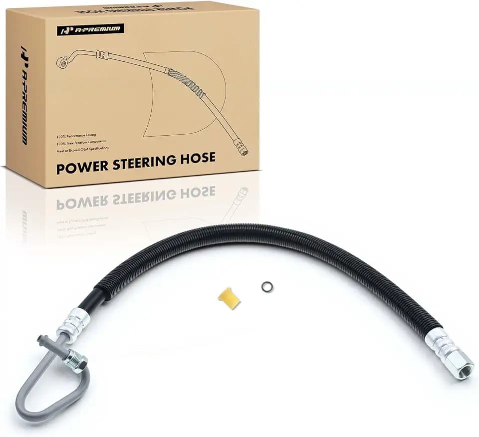 A-Premium Power Steering Pressure Hose Assembly Compatible with Dodge, Ram
