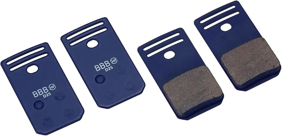 BBB Cycling DiscStop HP Scheibenbremsbeläge - Kompatibel mit Magura MT5, MT7 & Gustav Pro - High Performance Organische MTB-Bremsbeläge - BBS-87