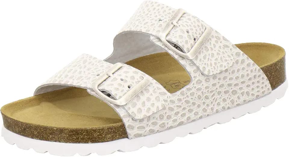AFS-Schuhe 2100, modische Damen-Pantoletten, hochwertiges, echtes Leder, Made in Germany