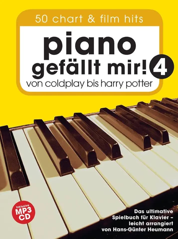 Piano gefällt mir! 50 Chart Und Film Hits: Band 4 (Book & CD): Sammelband für Klavier, Gesang, Gitarre: Von Coldplay bis Harry Potter. Das ultimative ... Klavier - arrangiert von Hans-Günter Heumann.