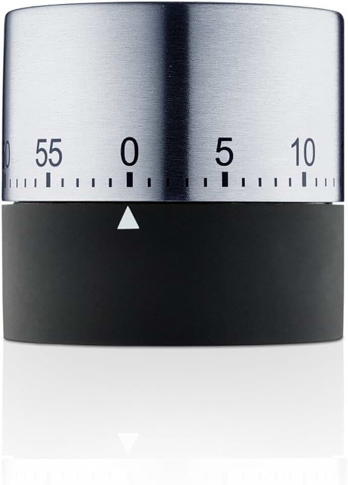 Blomus 63600 Kurzzeitmesser, Edelstahl, silber, 6 x 6.2 x 6.2 cm
