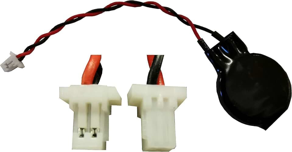 5 x CMOS SCHWARZ Batterie Battery BIOS CR2032 3V Stecker PC für HP