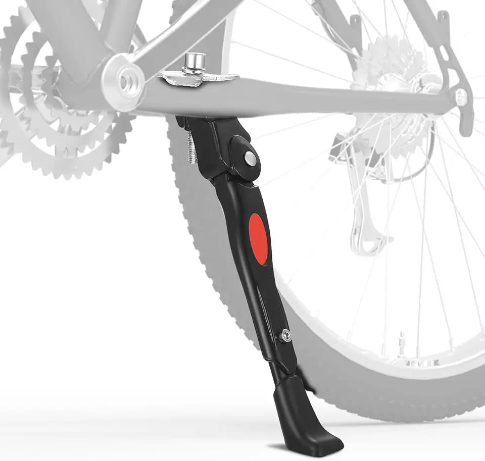 Universal Fahrrad Seitenständer 20-26 Zoll, Höhenverstellbarer Alu