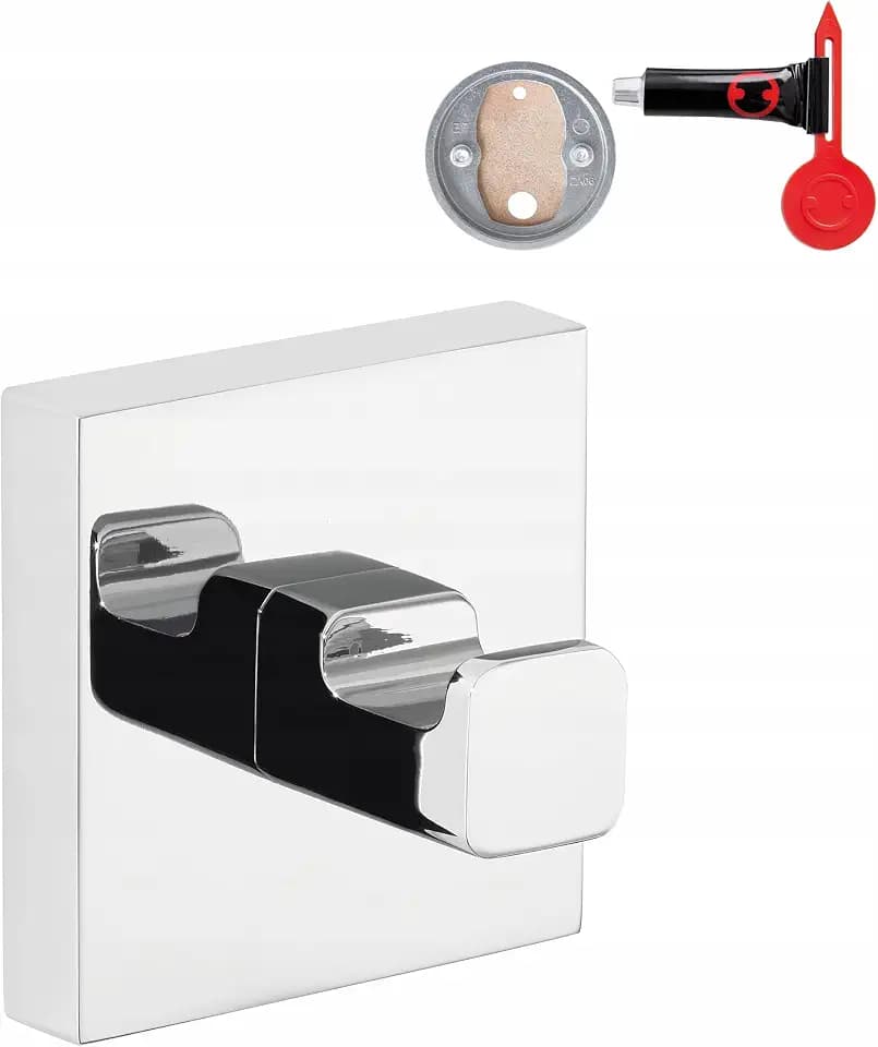 tesa DELUXXE Handtuchhaken - 50 mm x 50 mm x 39 mm