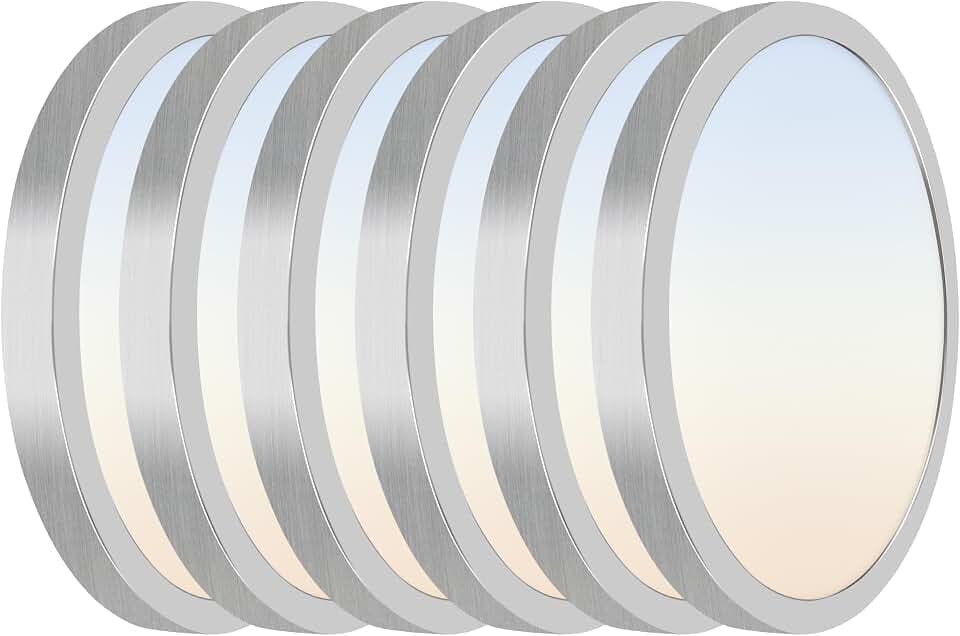 Hlite 12 inch Flush Mount LED Ceiling Light Fixture,2400LM,3CCT,6 Pack